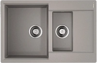 Мойка для кухни Omoikiri Daisen 78-2T-GR 78 см leningrad grey