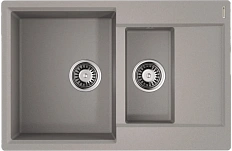 Мойка для кухни Omoikiri Daisen 78-2T-GR 78 см leningrad grey