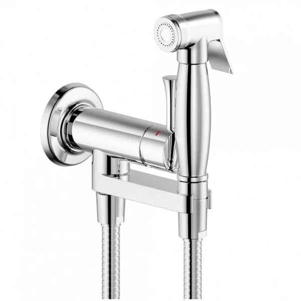 Гигиенический душ со смесителем Nobili Rubinetterie AV00610 рычажное управление (детальная фотография)