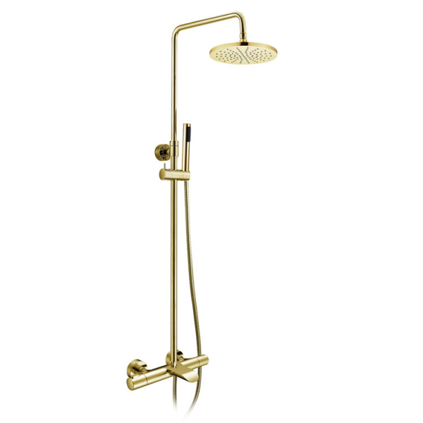 Душевая стойка ALTROBAGNO Costanza 030419 золото ALTROBAGNOCostanza030419Or (детальная фотография)