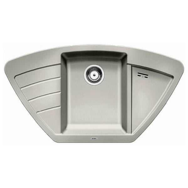 Мойка для кухни, цвет жемчужный, Blanco Zia 9 E 520642 (детальная фотография)