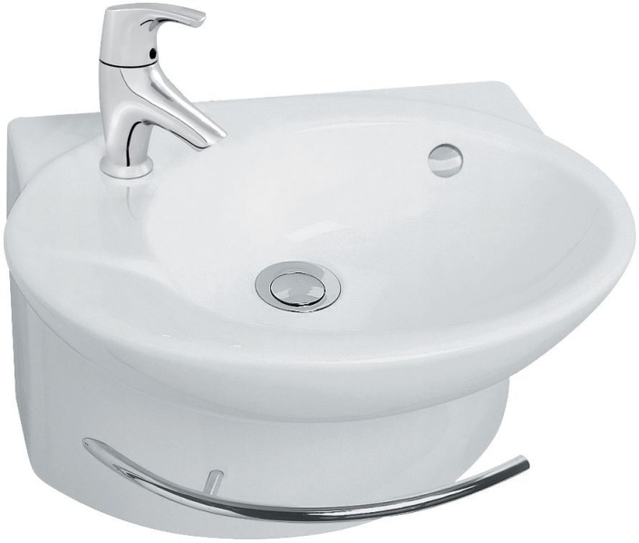 Раковина Jacob Delafon Presquile 45 см E1337-00 (детальная фотография), 45 см