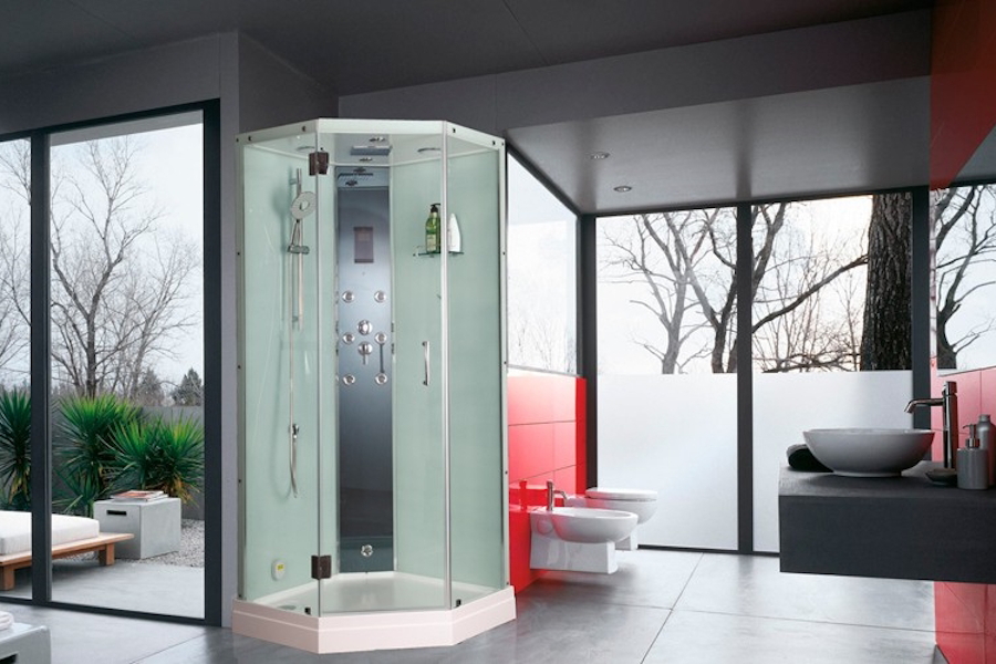 Душевая кабина Timo ELTA Н-312 (детальная фотография), c низким поддоном