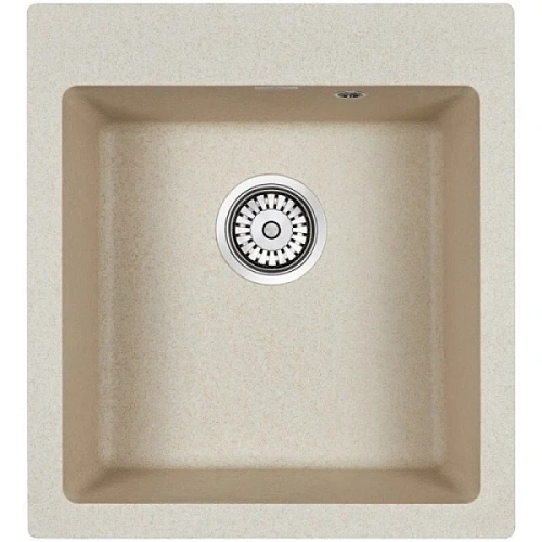 Мойка для кухни Paulmark Zemar 46 см бежевая - фото 5