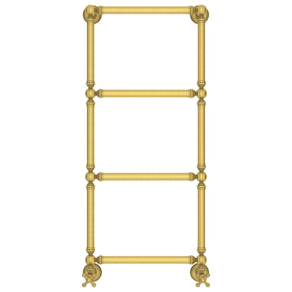 Полотенцесушитель водяной Сунержа Ренессанс 40х96 см состаренная латунь 051-0280-9640 (детальная фотография), классические, ретро
