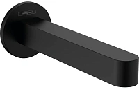 Излив для ванны Hansgrohe Finoris черный матовый
