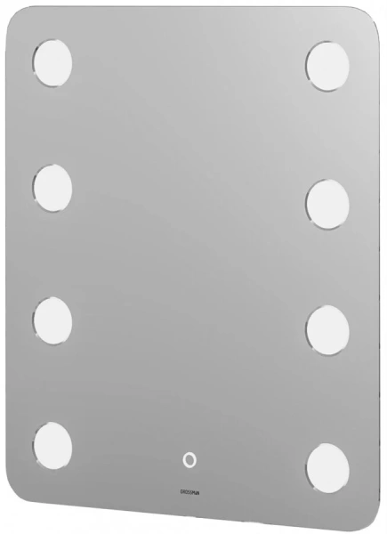 Зеркало с подсветкой Grossman Neon 60 см прямоугольное 146080 (детальная фотография)