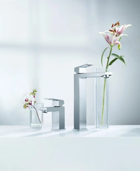 Смеситель для раковины Grohe Eurocube 23406000 (детальная фотография), на столешницу