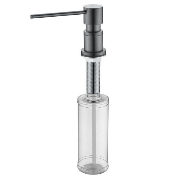 Дозатор Paulmark Kraft вороненая сталь D003-GM (детальная фотография)