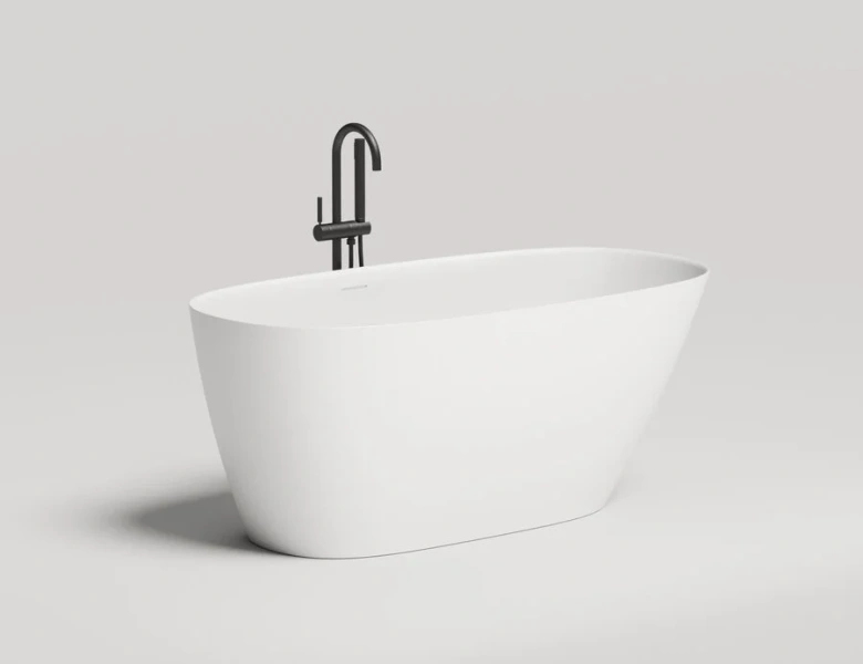 Ванна из искусственного камня Salini Sofia 150x75 см покраска по RAL полностью 102518GF (детальная фотография), современныe, hi-tech