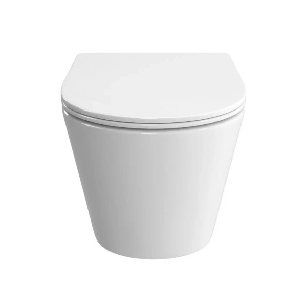 Унитаз подвесной BelBagno Tre безободковый BB5180CH-TOR/SC (детальная фотография), современные, hi-tech, круглые