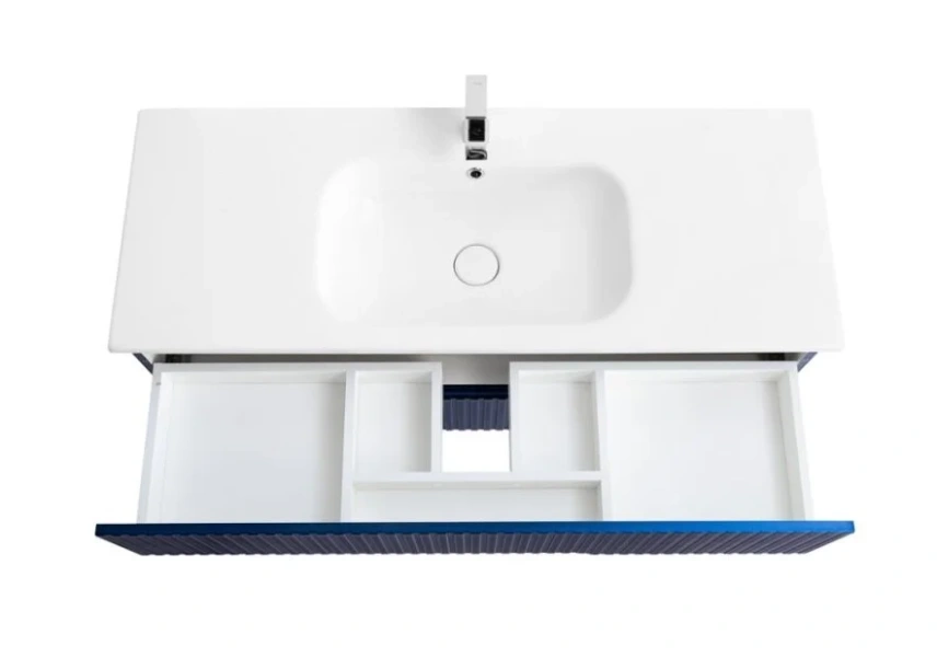 Тумба под раковину подвесная Cezares Duet 117 см Sapfiro DUET-1200-2C-SO-SPF-P (детальная фотография), нет в наличии