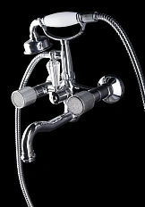 Смеситель для ванны Boheme Royal Cristal с душем