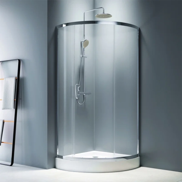 Душевой уголок Am.Pm Like 90x90 см стекло тонированное W83G-315-090CG (детальная фотография)