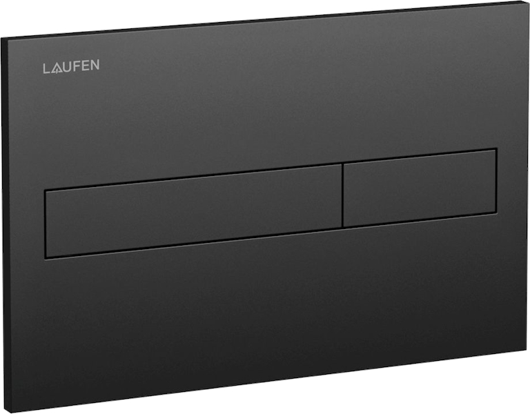 Клавиша смыва Laufen Lis черная матовая 8.9566.1.716.000.1 (детальная фотография)