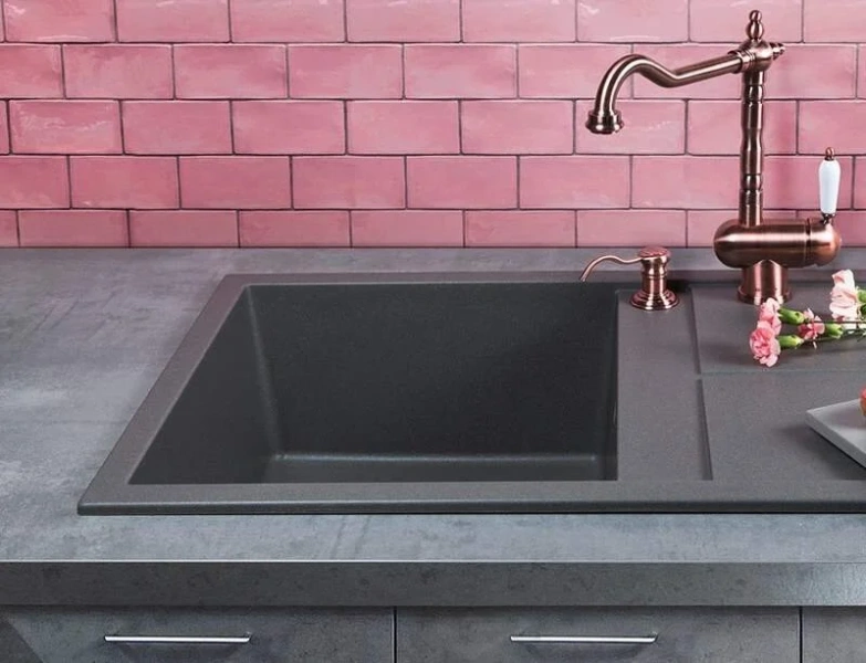 Мойка для кухни Omoikiri Sumi 79-BE 79 см ваниль 4993663 (детальная фотография), прямоугольной формы