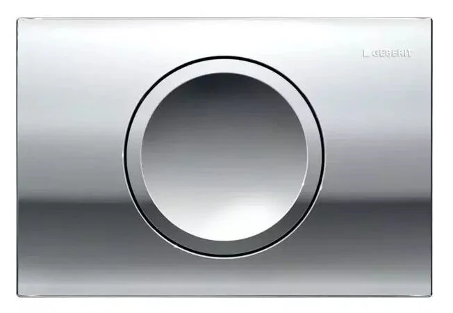 Клавиша смыва Geberit Delta 15 хром глянцевый 115.109.21.1 (детальная фотография)