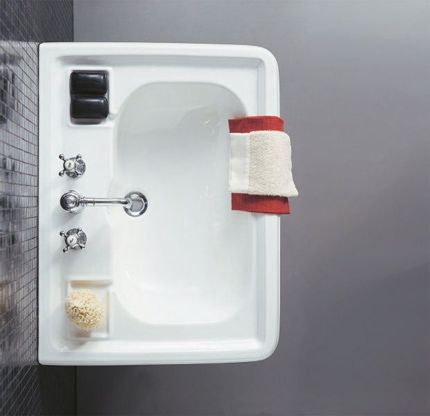 Раковина, цвет белый, Simas Arcade AR 844 BI (детальная фотография), подвесные index_1