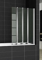 Шторка для ванны Cezares Pratico 100х140 см универсальная