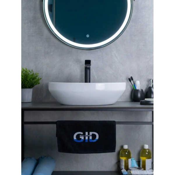 Раковина GID Lago D1469 50 см белая 51196 (детальная фотография), 50 см