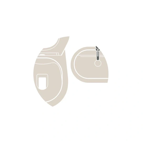 Донный клапан Ceramica Nova голубой матовый CN2000ML (детальная фотография) index_2