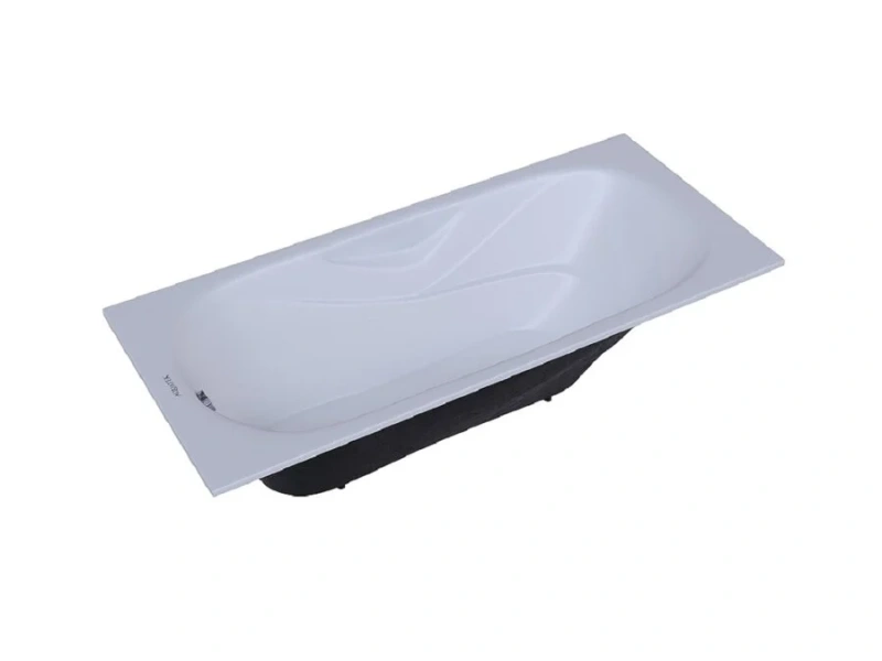 Ванна чугунная Акватек Гамма 170x75 см с ножками AQ8070F-00 (детальная фотография), современныe, hi-tech