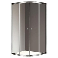 Душевой уголок Cezares Giubileo 80х80 см стекло прозрачное профиль хром