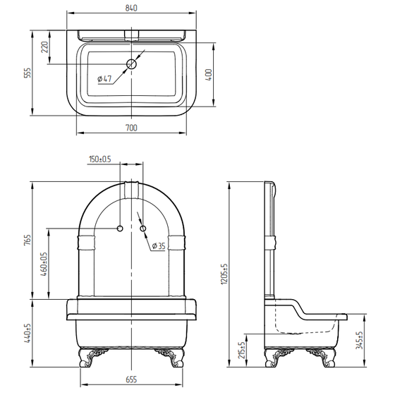 Схема (детальная фотография), напольные, свободностоящие