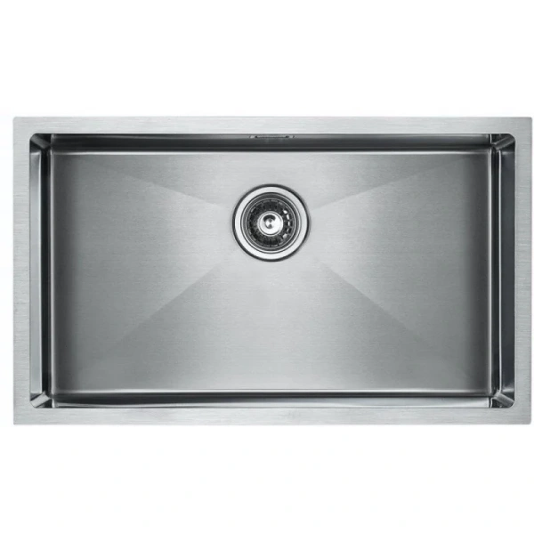Мойка для кухни Paulmark Koher 74 см нержавеющая сталь PM807444-BS (детальная фотография)