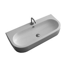 Раковина с одним отверстием под смеситель Kerasan Flo 3151bi*1