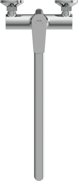 Смеситель для ванны Cersanit Moduo хром 64098 (детальная фотография), из латуни, округлая форма