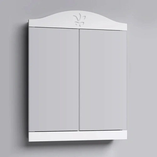 Зеркальный шкаф Aqwella Franchesca 65 см белый - фото 3