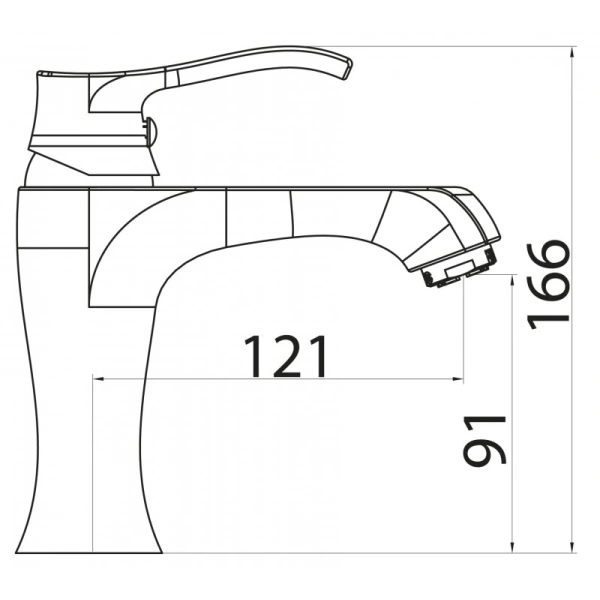 Схема (детальная фотография), для раковины