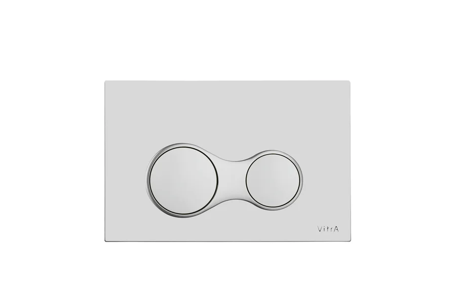 Унитаз с инсталляцией VitrA Sento кнопка хром 9830B003-7207 (детальная фотография), с инсталляцией index_2