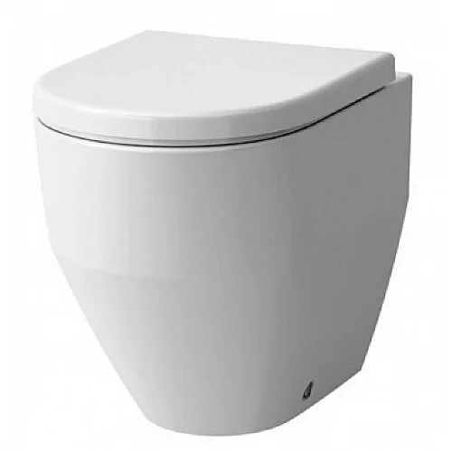 Унитаз напольный Laufen Pro приставной без покрытия 8.2295.2.000.000.1 (детальная фотография)