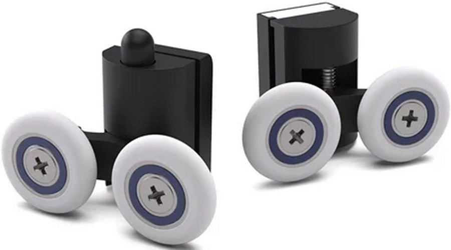 Душевая шторка на ванную профиль черный матовый стекло сатин Vegas-glass ZV NOVO 170 02М 10 (детальная фотография), недорогие