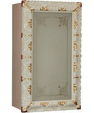 Шкаф подвесной Migliore Bella 58 см avorio/декор золото