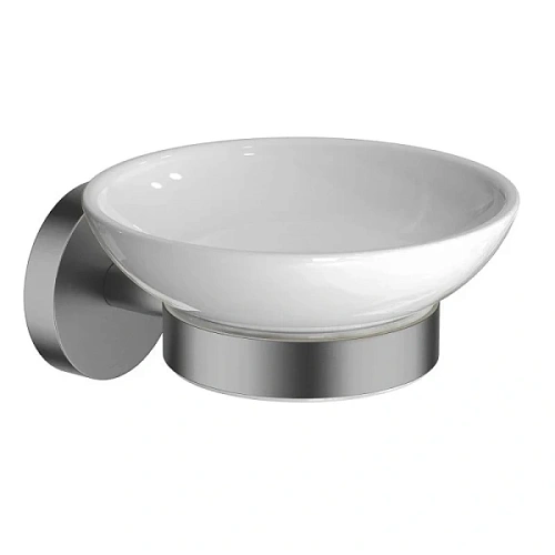 Мыльница Акватек Бетта оружейная сталь - фото 1