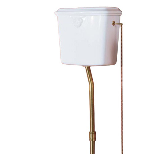 Бачок для унитаза Azzurra Jubilaeum высокий JUCSAL000000BI/(JUB400/C bi) (детальная фотография)