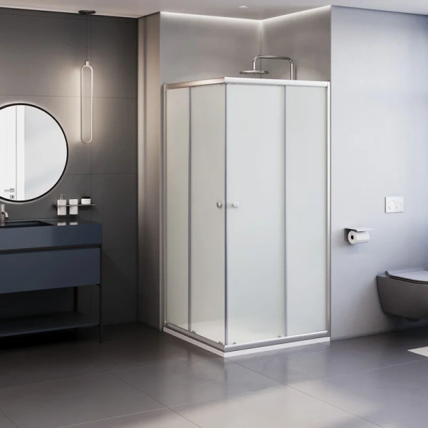 Душевой уголок RGW Dolphin TN-206-J 90x90 см стекло Fabrik 28912699-101 (детальная фотография)