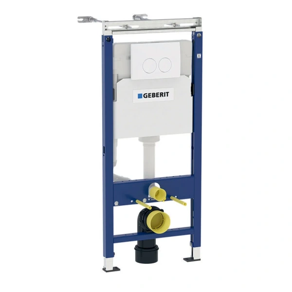 Унитаз с инсталляцией Geberit Duofix с белой клавишей 458.122.2U.1 (детальная фотография) index_1