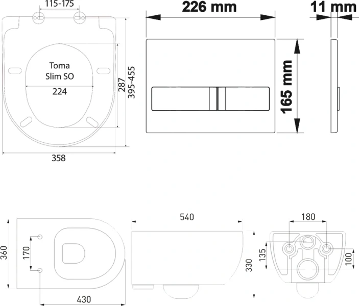 Унитаз с инсталляцией BERGES Ego кнопка L3 043203 (детальная фотография) index_6