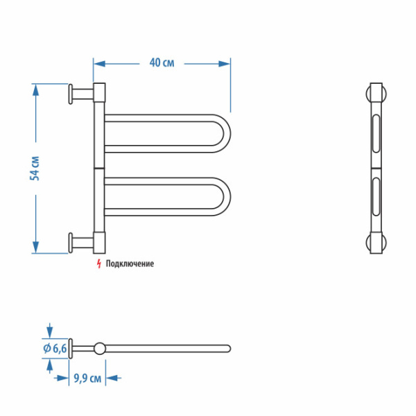 Схема (детальная фотография), хром
