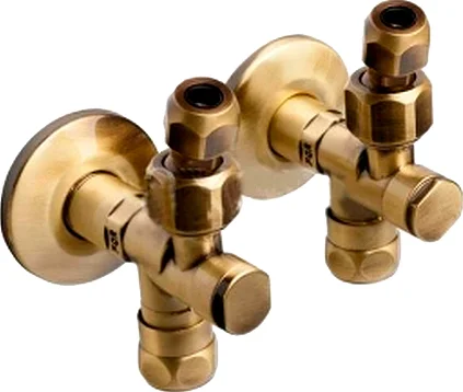 Вентиль угловой Nicolazzi Articoli vari бронза 5578BZCOPPIA (детальная фотография)