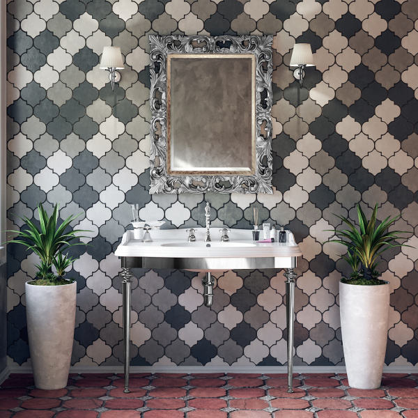 Раковина Simas Arcade 105 см белая AR 874 BI (детальная фотография), одинарные