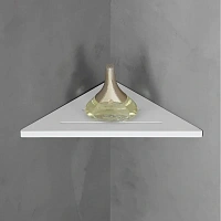 Полочка для ванной Abber Stein белая