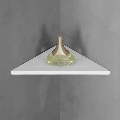 Полочка для ванной Abber Stein белая - фото 1