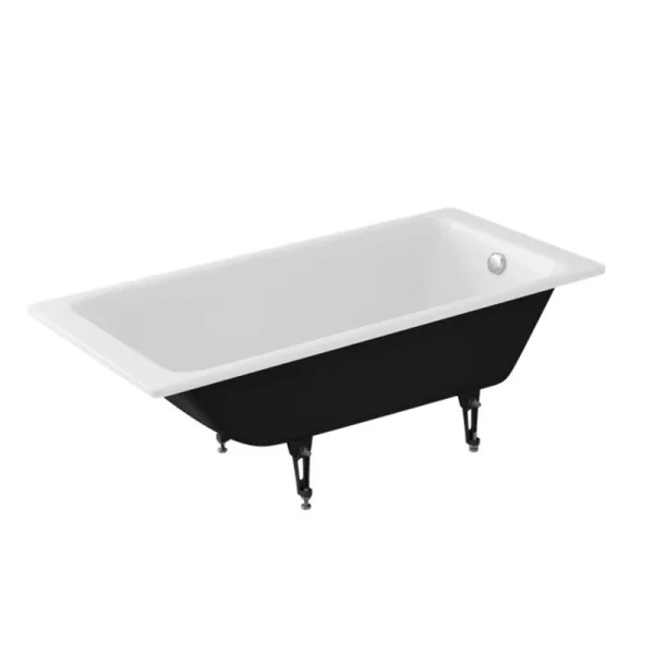 Ванна чугунная Delice Parallel 170x80 белая DLR220502 (детальная фотография), белые