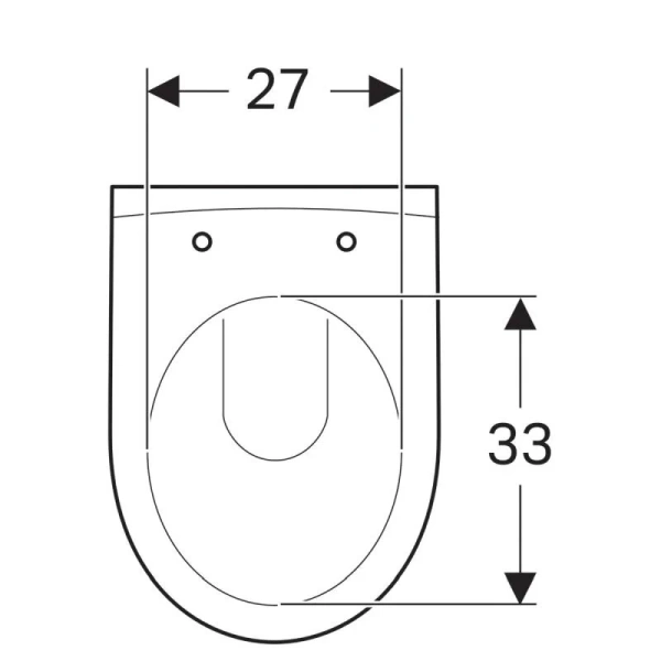 Унитаз подвесной Geberit iCon безободковый 204030000 (детальная фотография), фарфор, керамика