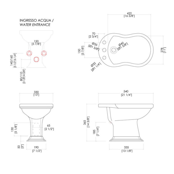 Схема (детальная фотография), напольные, приставные